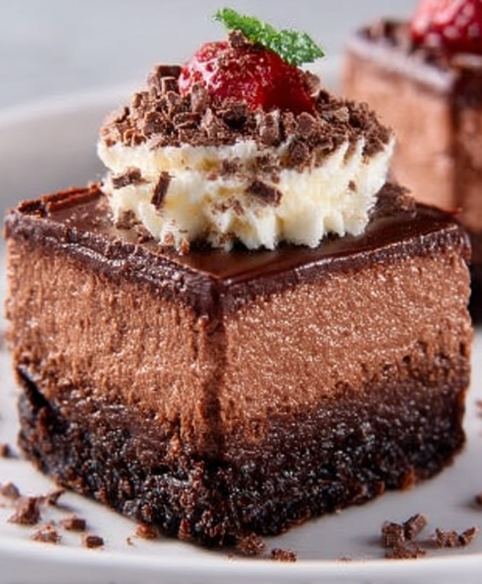 Chocolate Mousse Brownies