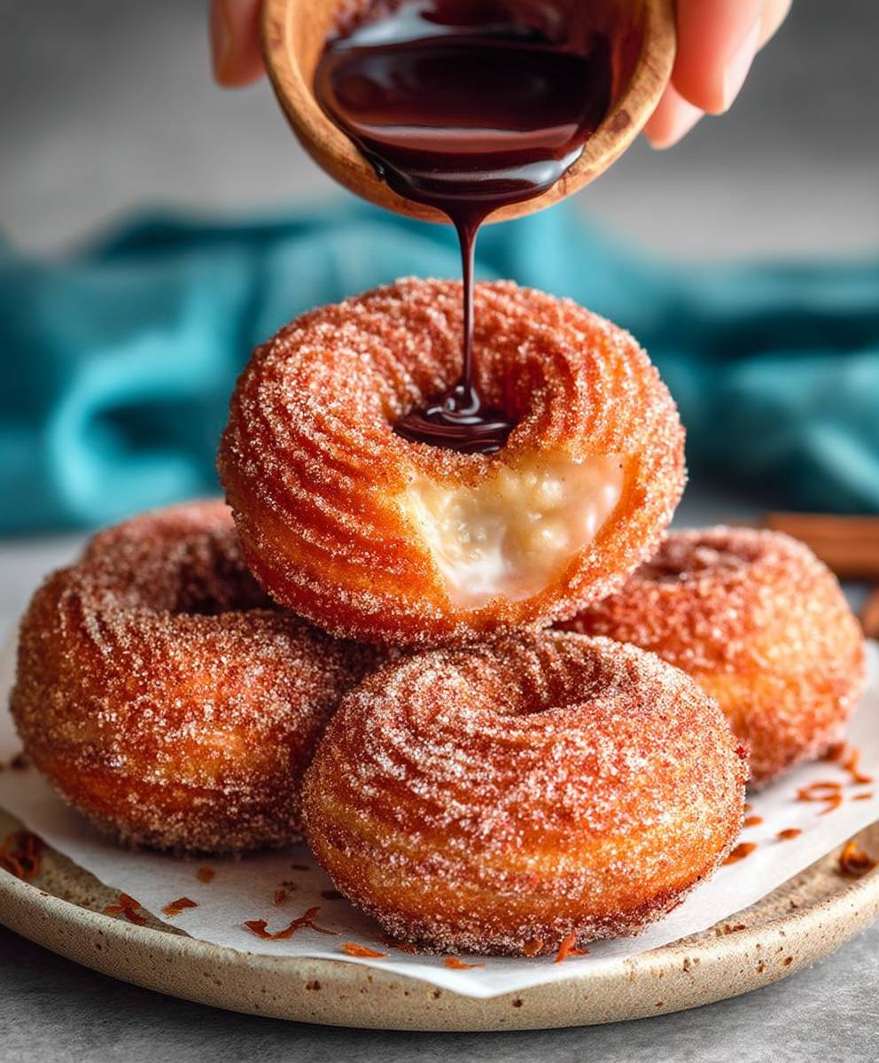 Churro Donut Bites
