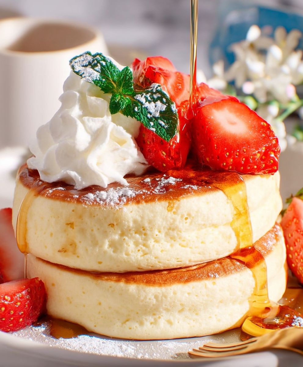Japanese Soufflé Pancakes