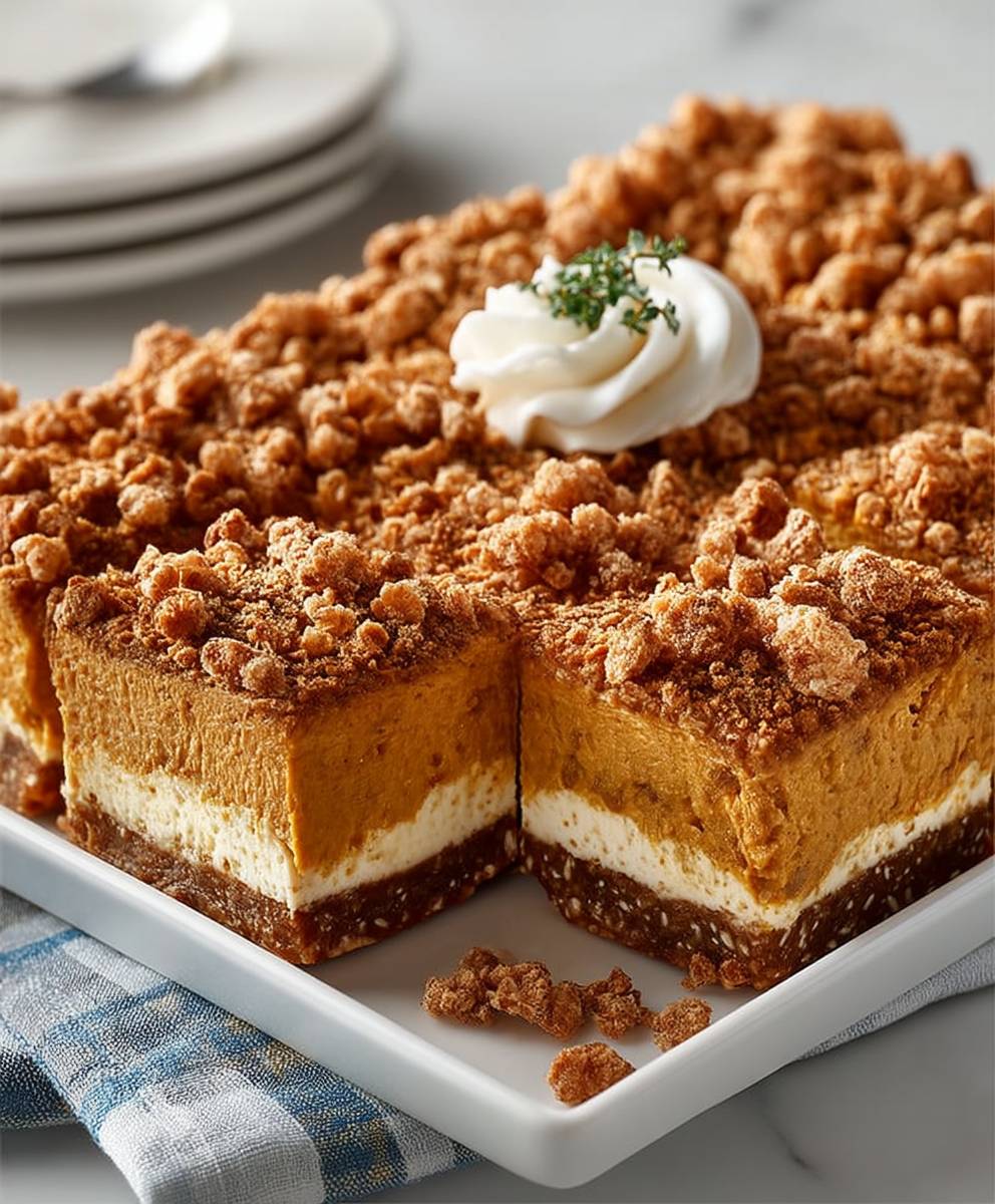 Frozen Pumpkin Dessert