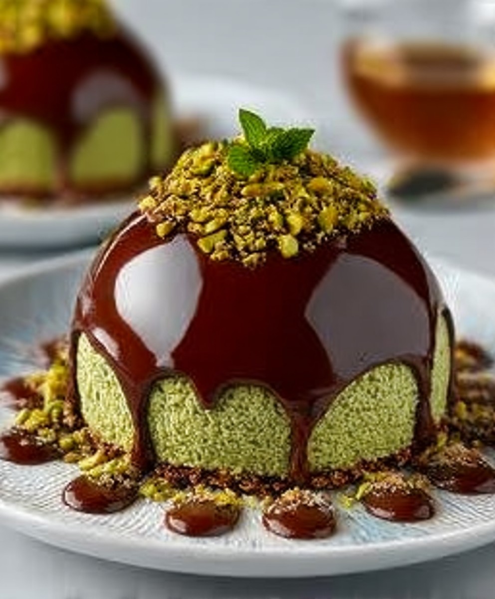 Pistachio Mousse Dessert