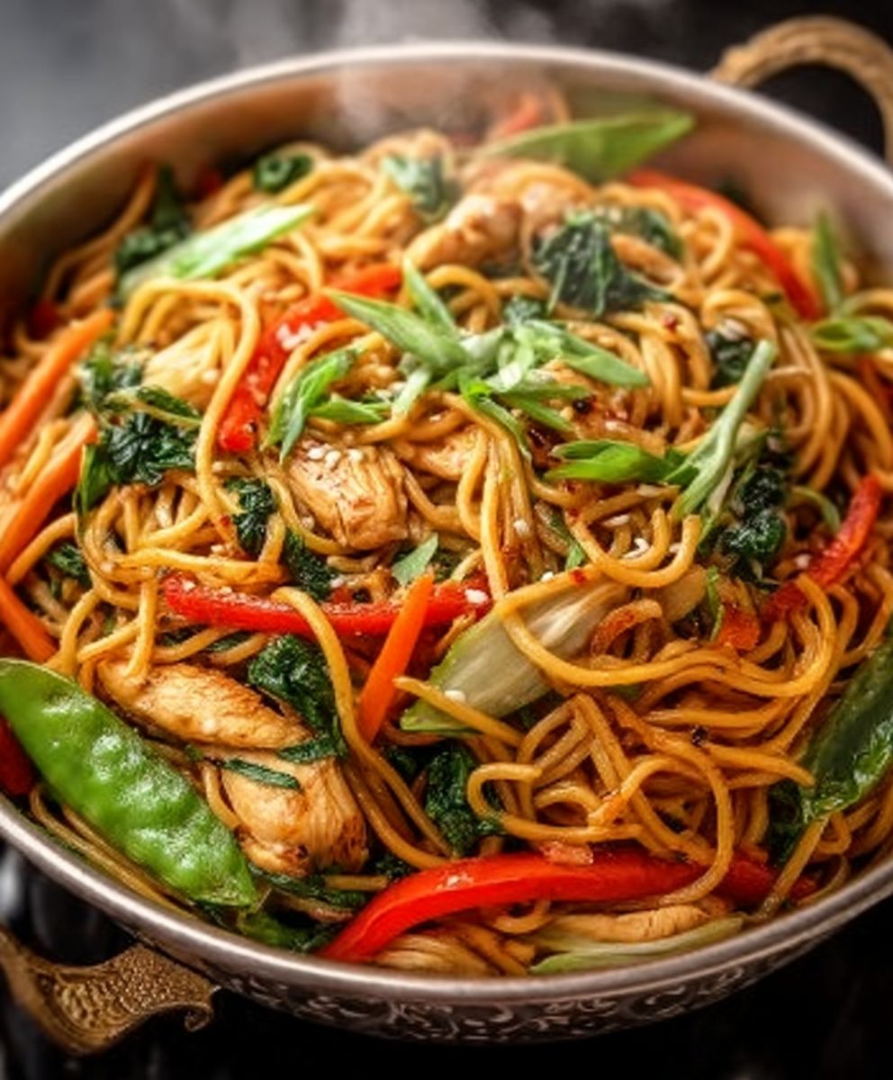 Chicken Noodle Stir Fry