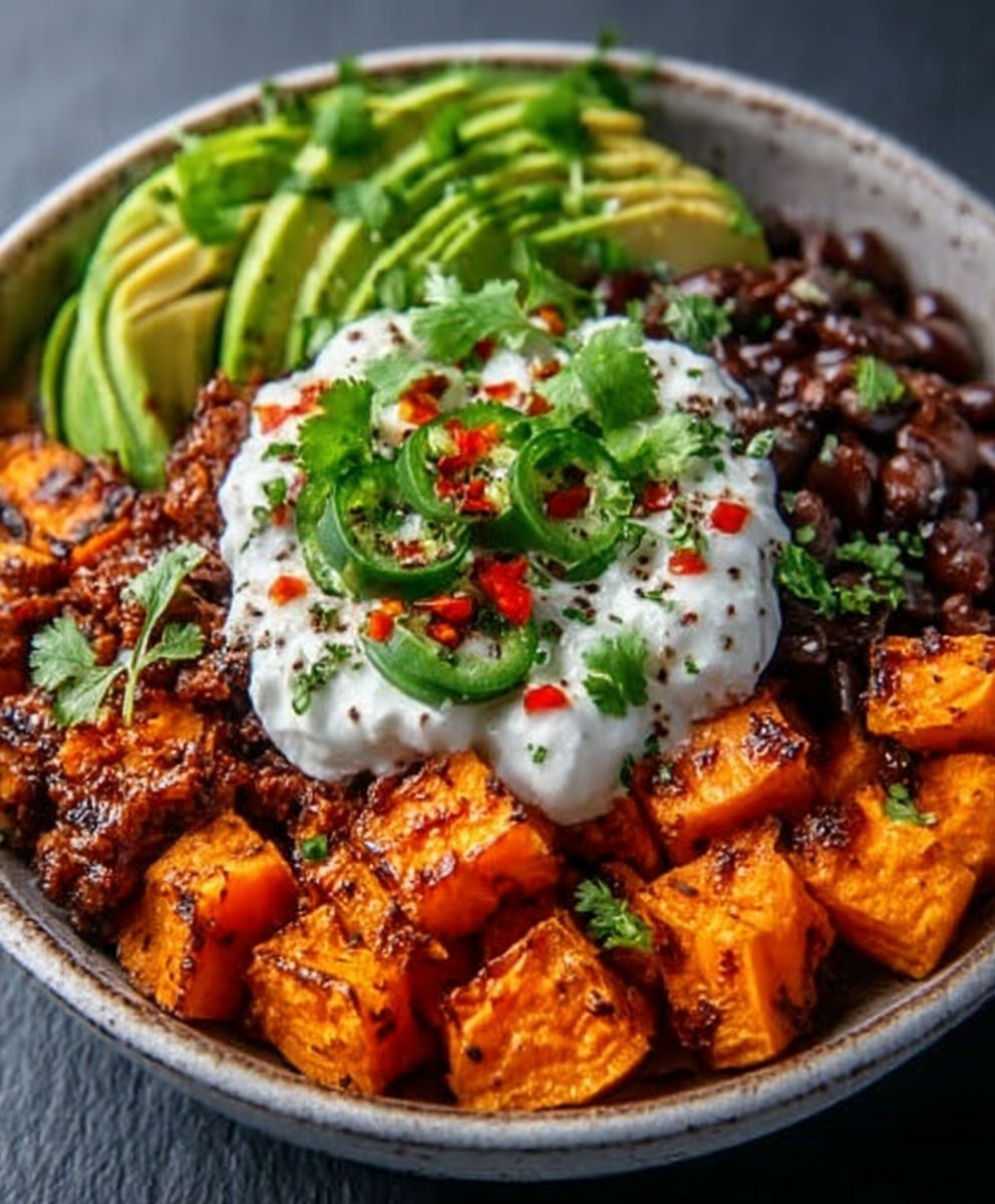 Sweet Potato Taco Bowls