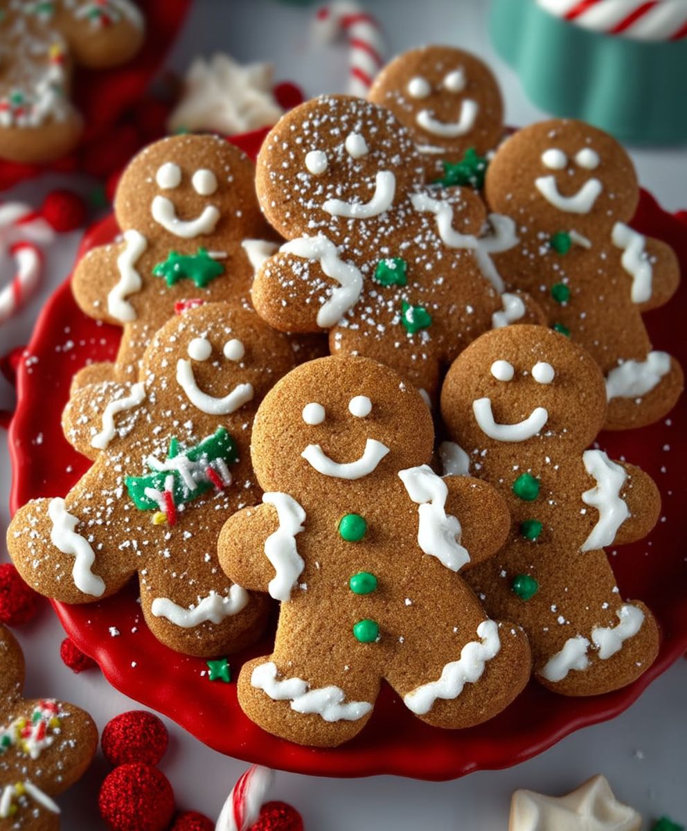 Soft Chewy Gingerbread Cookies