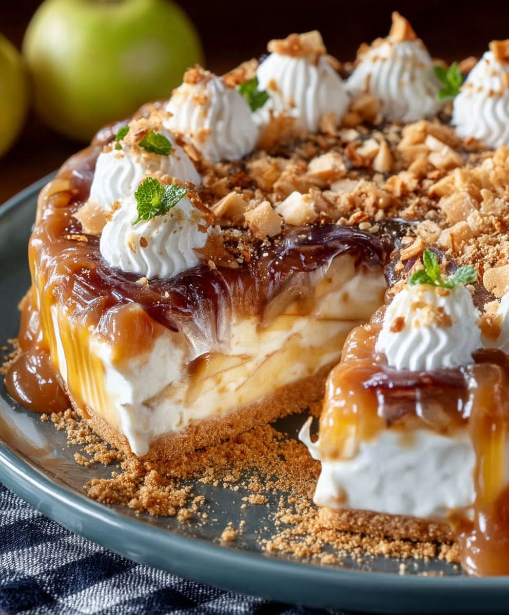 Caramel Apple Cheesecake Dip