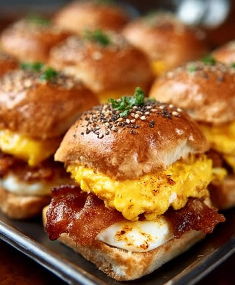 Crack Breakfast Sliders