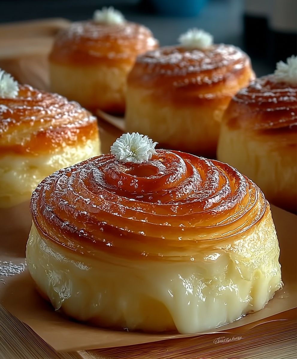 Custard-Filled Sweet Bread