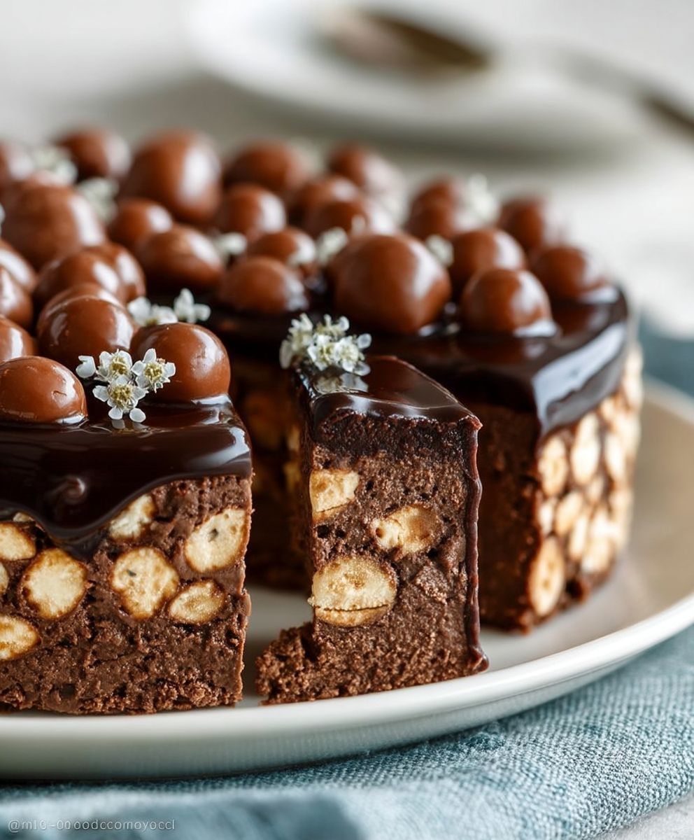 No-Bake Chocolate Cake
