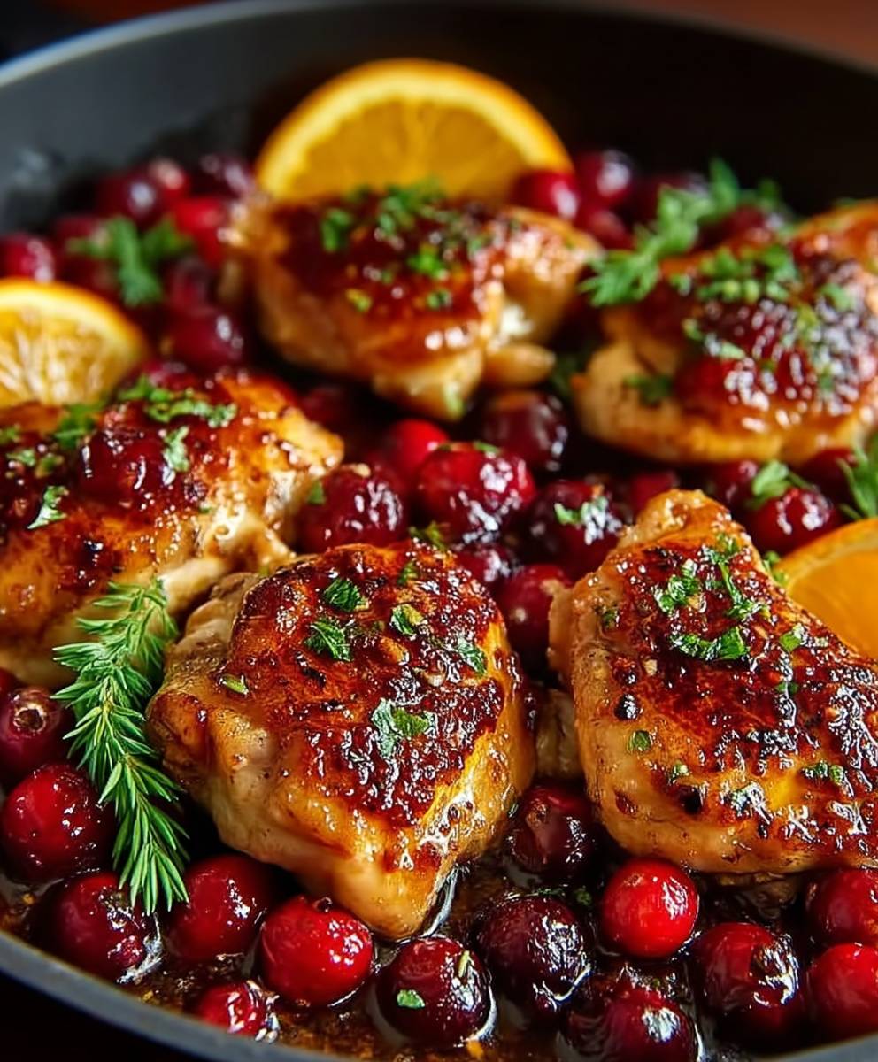Cranberry Orange Chicken