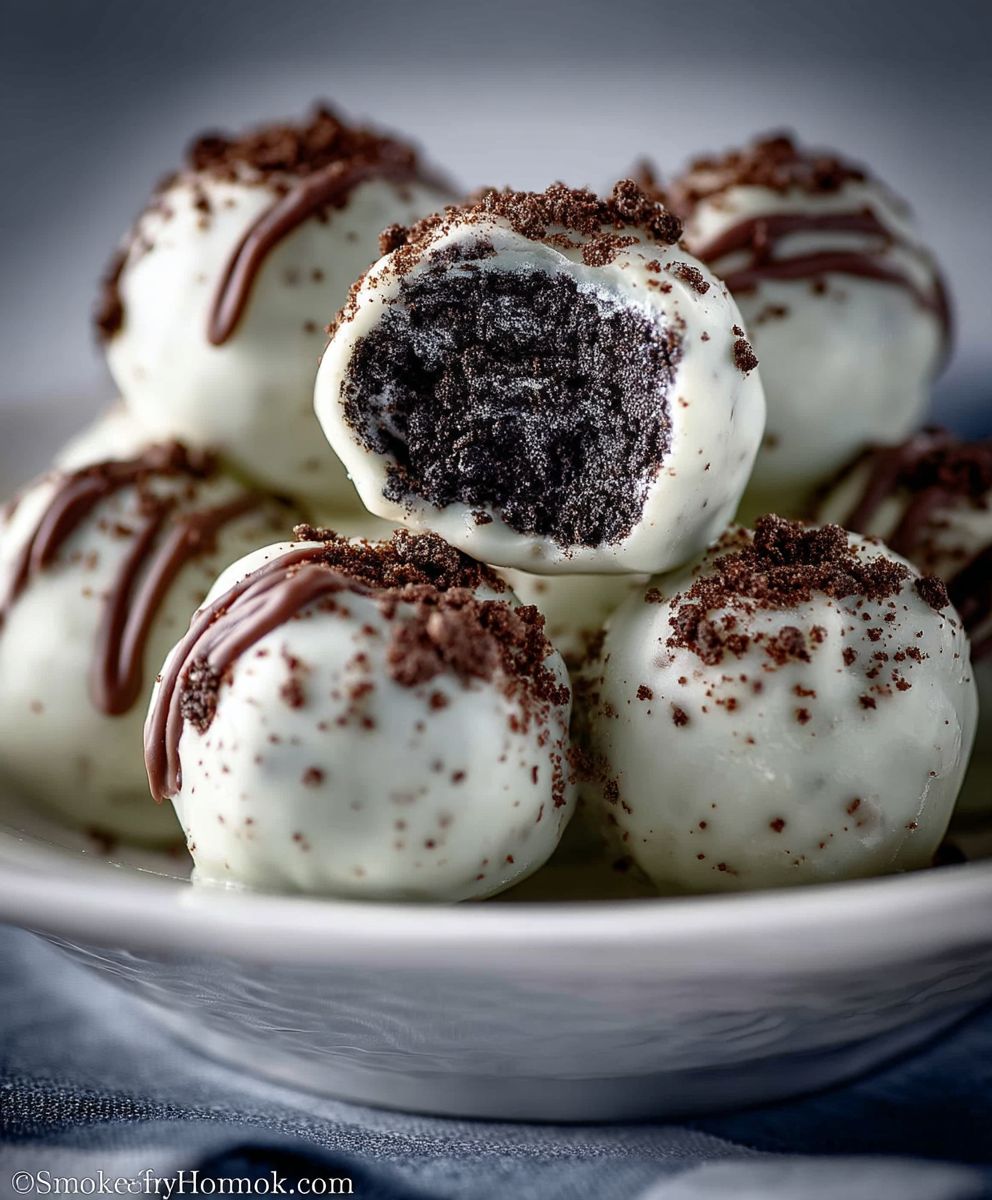 No-Bake Oreo Cake Balls