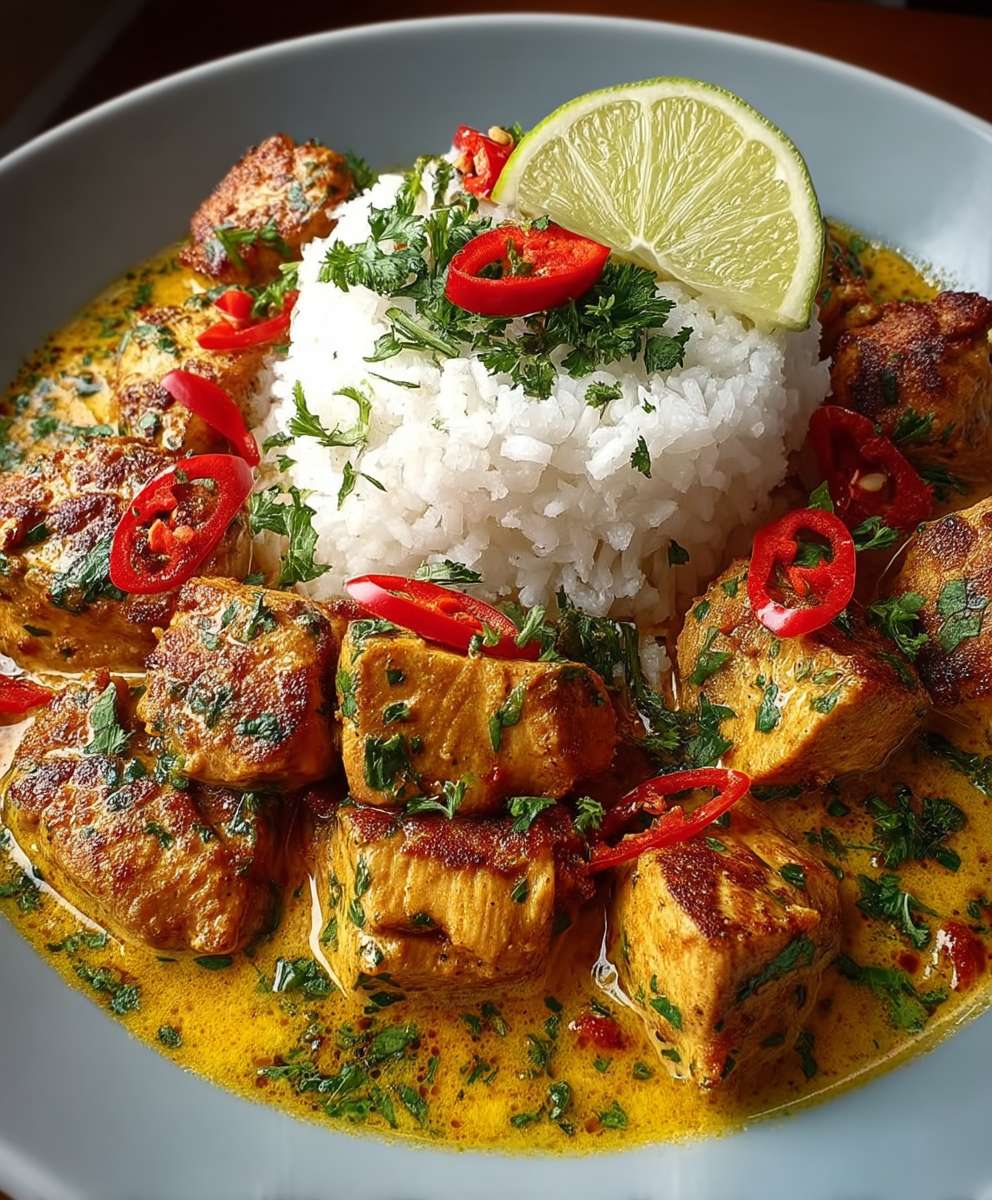Brazilian Coconut Chicken Dish