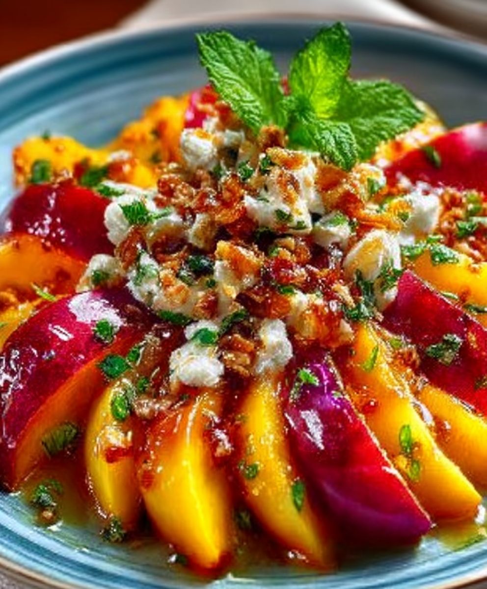 Millionaire Peach Salad