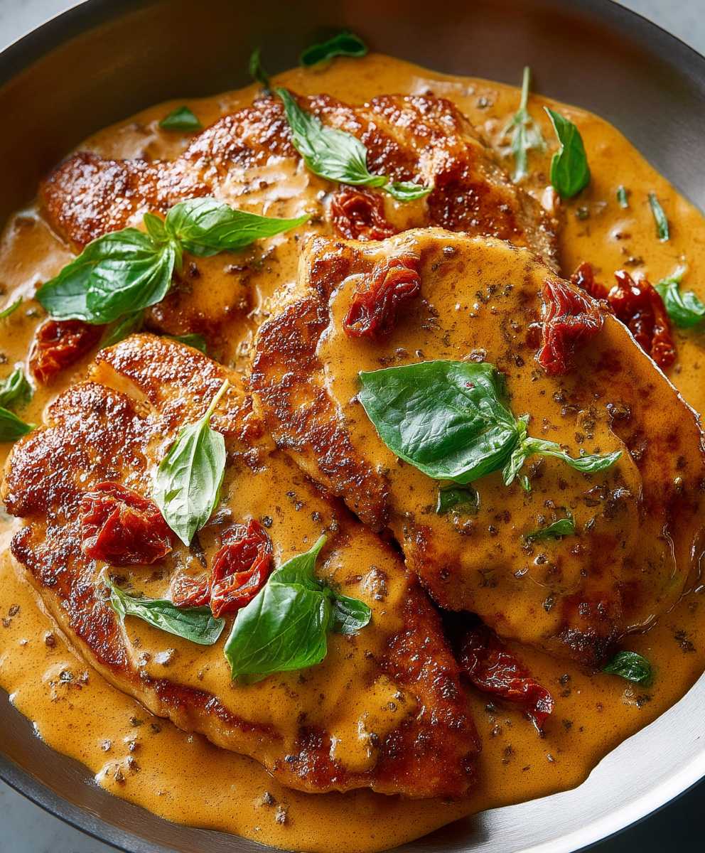 Marry Me Chicken Dish