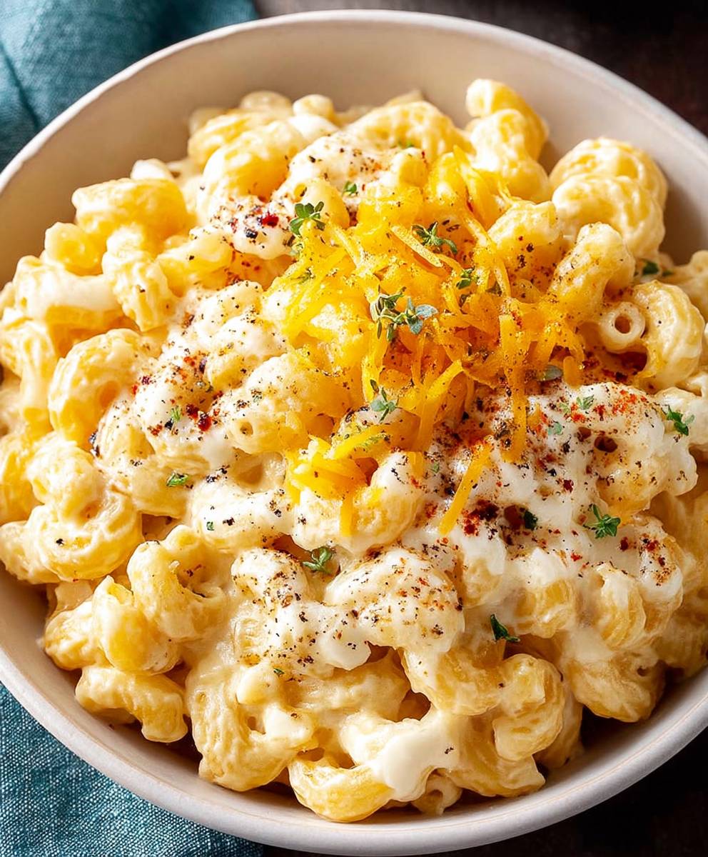 Healthy High Protein Mac and Cheese