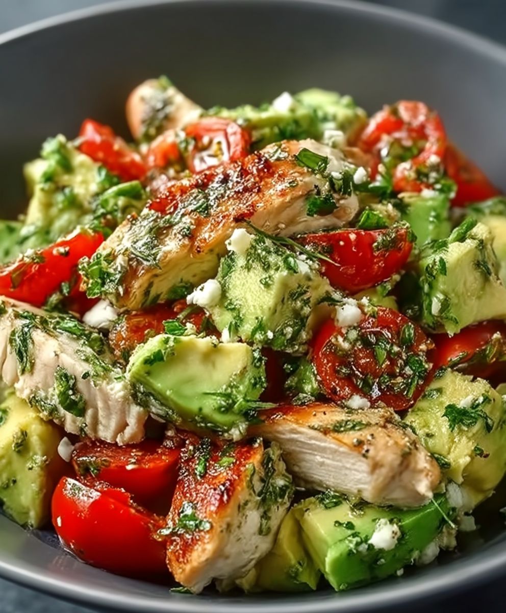Avocado Chicken Salad