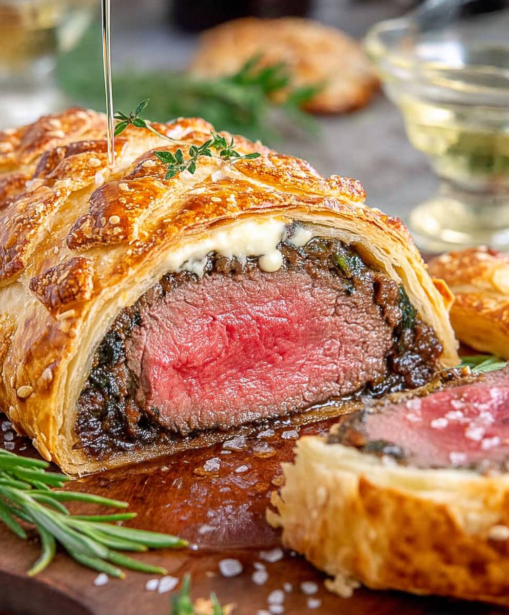 Beef Wellington dish