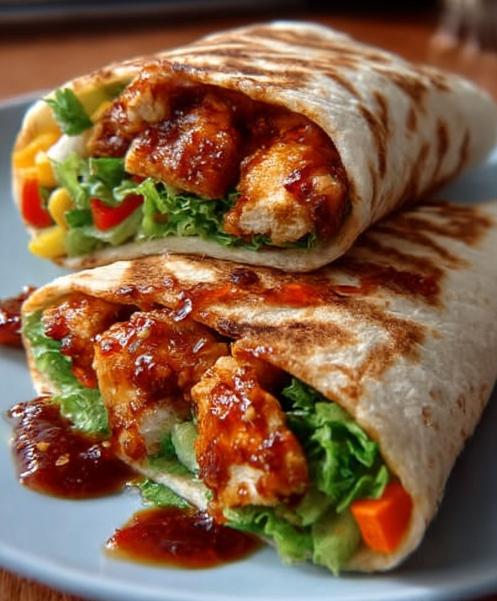 Sweet Chili Chicken Wrap