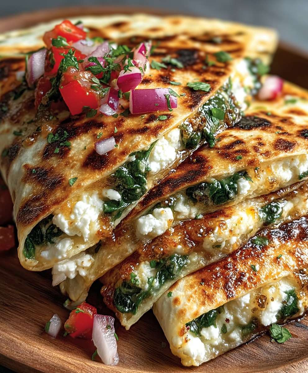 Mediterranean Quesadillas