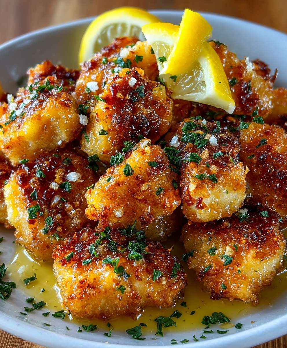 Air Fryer Lemon Chicken Bites image 2