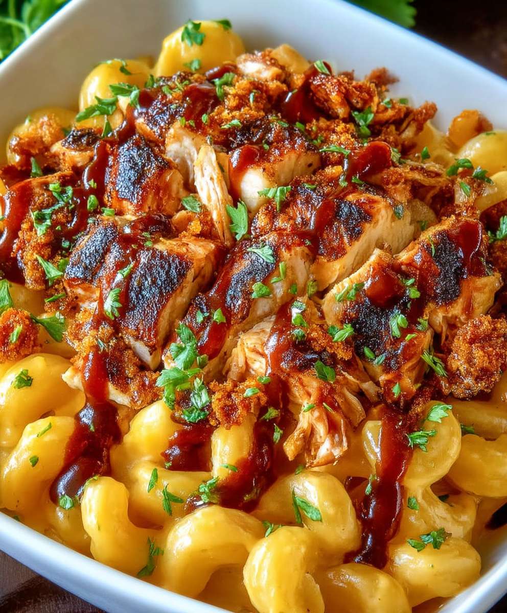 BBQ Chicken Mac and Cheese – Creamy Comfort Food Dinner Recipe image 2