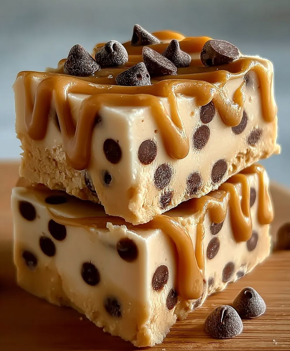 Peanut Butter Frozen Yogurt Bars | Easy Creamy Freezer Dessert image 2